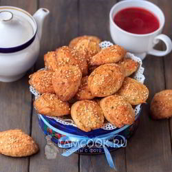 Рецепт Печенья с плавленым сыром