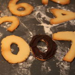 Рецепт Печенья в шоколадной глазури