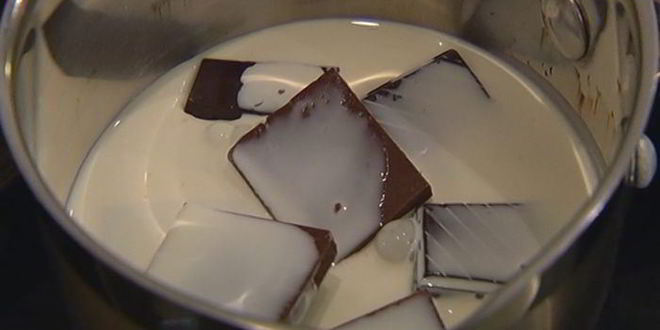 Рецепт печенья в шоколадной глазури