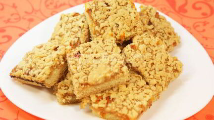 Рецепт Печенья Вкусняшка с яблочным джемом и облепихой