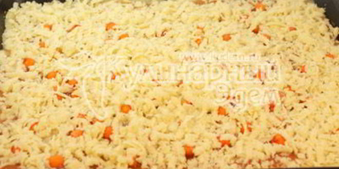 Рецепт печенья вкусняшка с яблочным джемом и облепихой