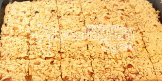 Рецепт печенья вкусняшка с яблочным джемом и облепихой