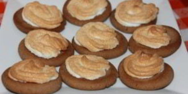 Рецепт песочного печенья с безе