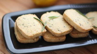 Рецепт Песочного печенья с розмарином