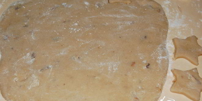 Рецепт постного бананова-медового печенья