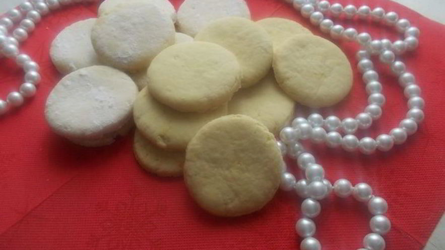 Рецепт постного лимонного печенья