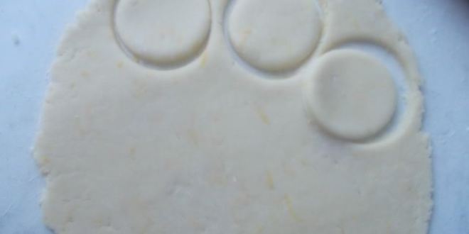 Рецепт постного лимонного печенья