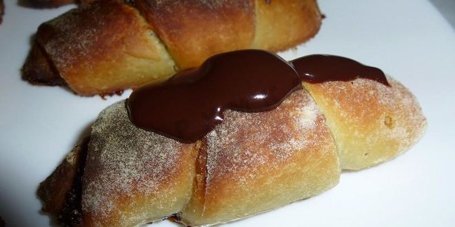 Рецепт рогаликов рулетики с маком в шоколадной глазури