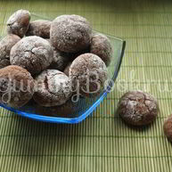 Рецепт Шоколадного печенья Трещинки