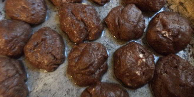 Рецепт шоколадного печенья в сахарном сиропе