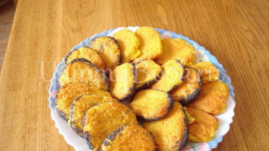 Рецепт сырного печенья с маком
