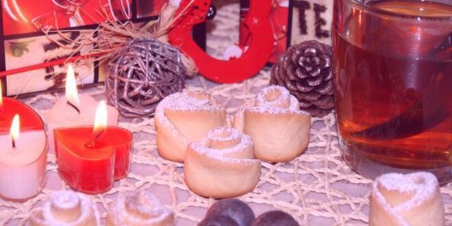 Рецепт творожного печенья розочки