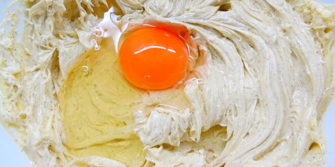 Рецепт творожного печенья с меренгой