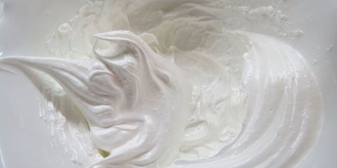 Рецепт творожного печенья с меренгой