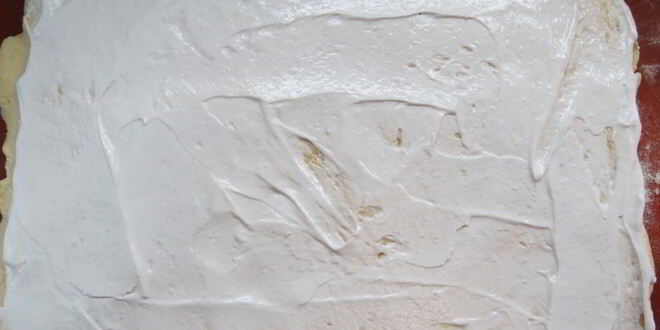 Рецепт творожного печенья с меренгой