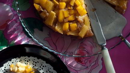 Рецепт Ананасова-мангового пирог