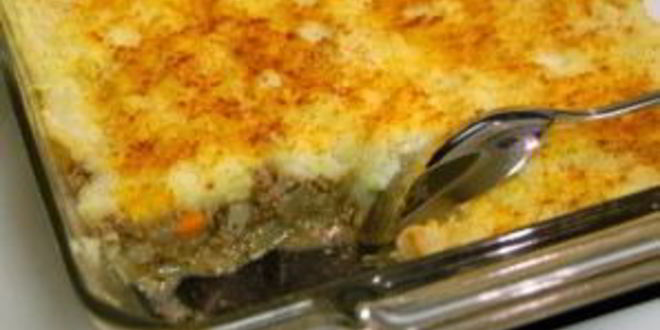 Рецепт английского пастушьего пирога классического