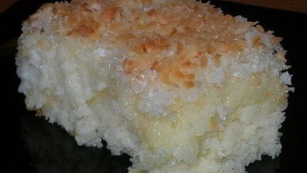 Рецепт Быстрого кокосового пирога со сливками