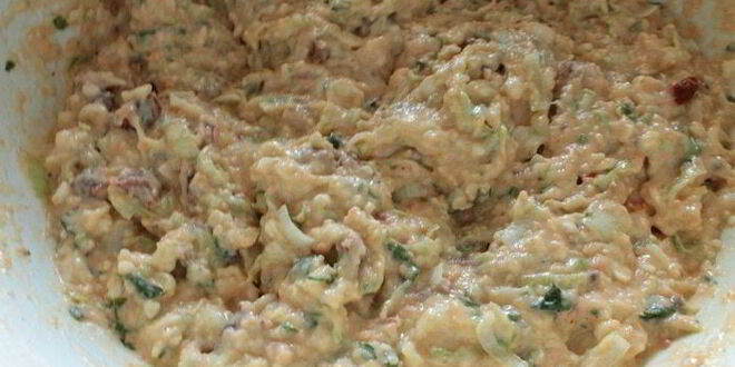 Рецепт кабачкового пирога пикантного