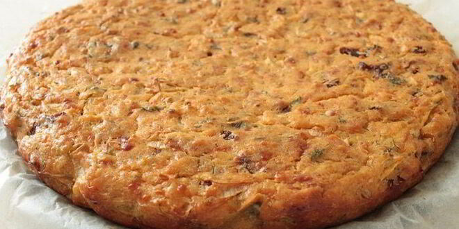 Рецепт кабачкового пирога пикантного