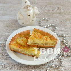 Рецепт Картофельно-лукового пирог