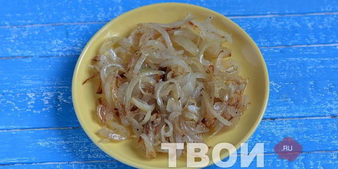 Рецепт картофельно-лукового пирог