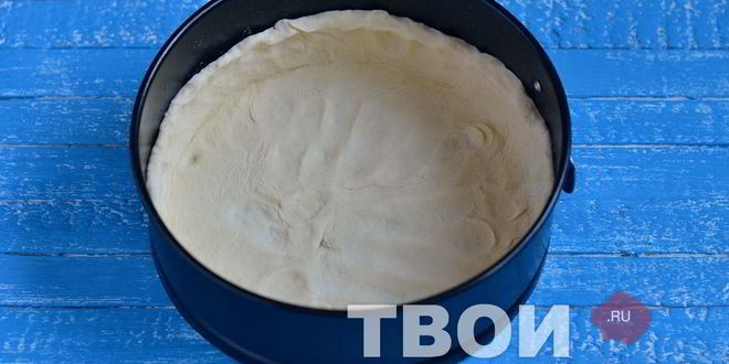 Рецепт картофельно-лукового пирог