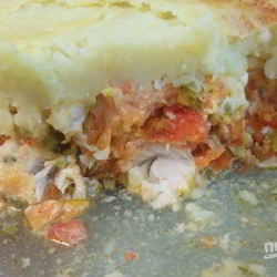 Рецепт Картофельного пирога с рыбой