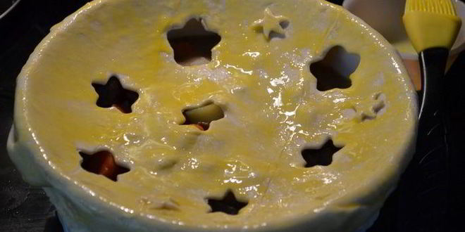 Рецепт мясного пирога