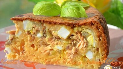 Рецепт Наливного пирога с рыбой в мультиварке