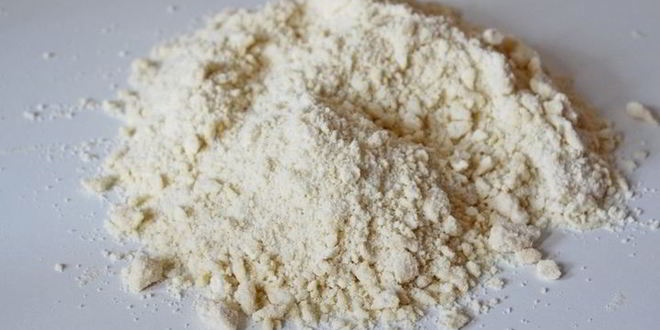 Рецепт насыпного пирога с персиками