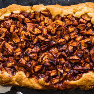 Рецепт Песочного яблочного пирога