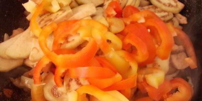 Рецепт пирога из теста фило и овощей