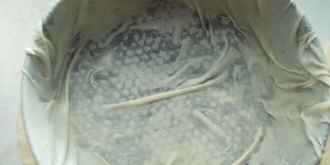 Рецепт пирога из теста фило и овощей