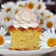 Рецепт Пирога с абрикосовым джемом и безе