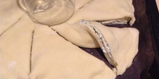 Рецепт пирога с брынзой