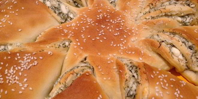 Рецепт пирога с брынзой