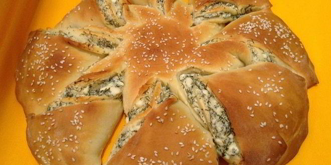 Рецепт пирога с брынзой