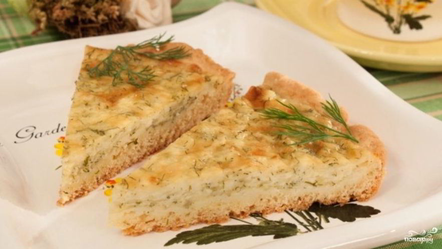 Рецепт пирога с сыром