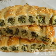 Рецепт Пирога со шпинатом и сыром