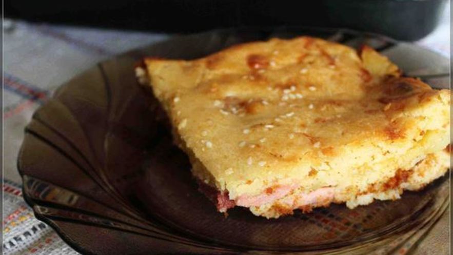 Рецепт пирога заливного мясное ассорти