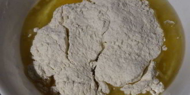 Рецепт пирога зебра на новый лад