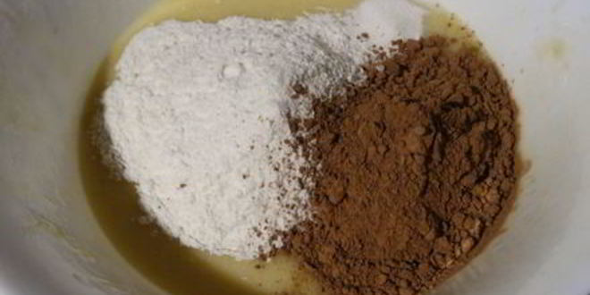 Рецепт пирога зебра на новый лад