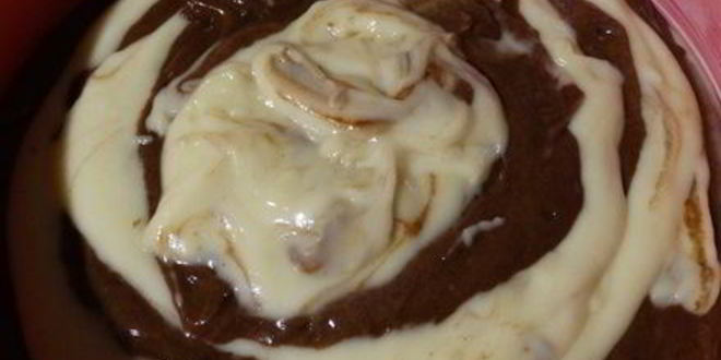 Рецепт пирога зебра на новый лад