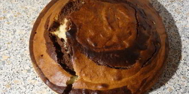 Рецепт пирога зебра на новый лад