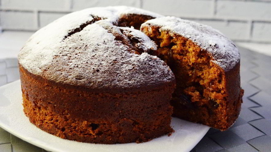 Рецепт постного пирога с сухфруктами