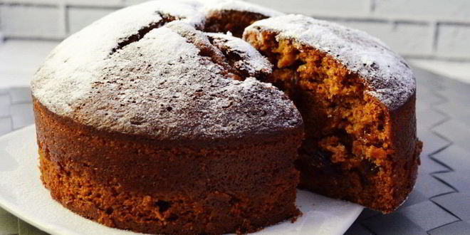 Рецепт постного пирога с сухфруктами