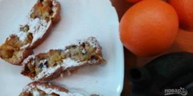 Рецепт постного тыквенного пирога