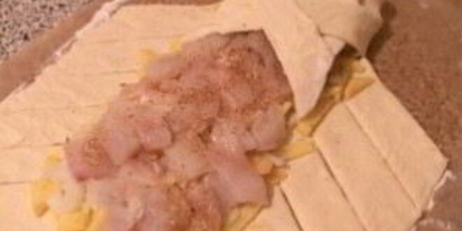 Рецепт рыбного пирога из слоеного теста