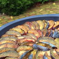 Рецепт Сливового пирога на пиве